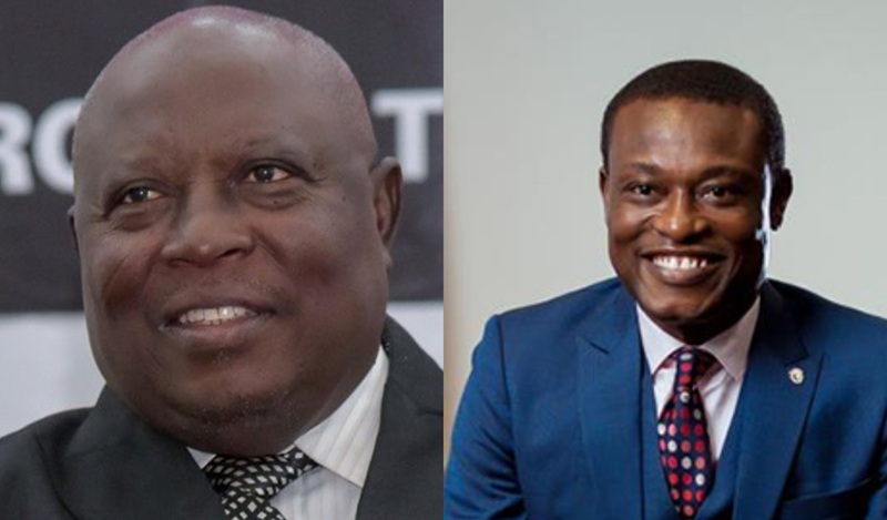 Martin Amidu and Kissi Agyebeng
