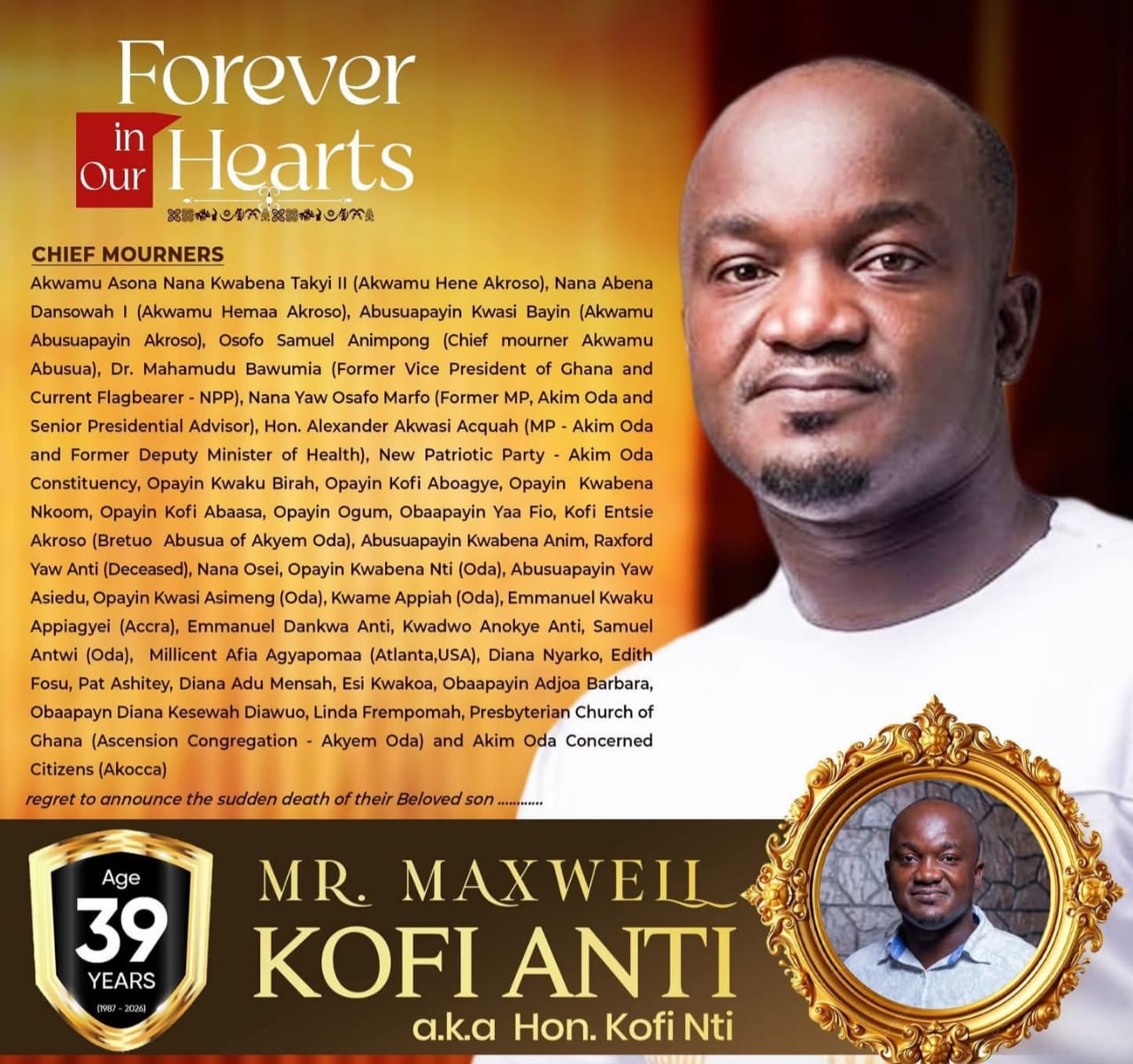 The late Kofi Nti