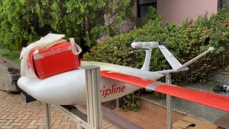 The drone delivery operations