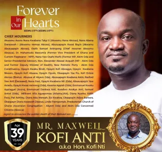 The late Kofi Nti